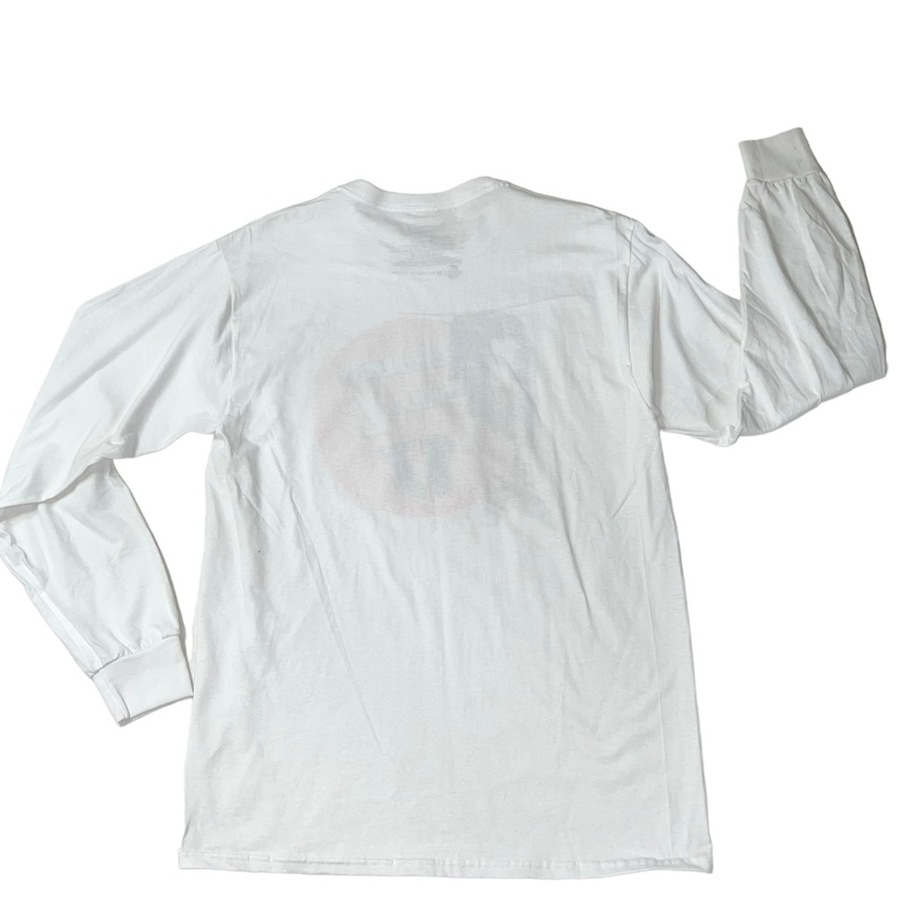 Dragon Ball Z Long Sleeve T Shirt Off White Crew Neck Tee - Picture 2 of 8